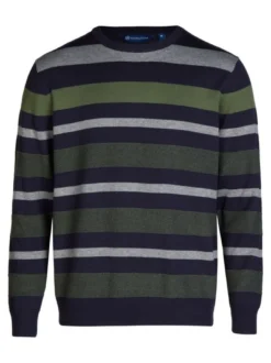 Navigazione Herren Pullover in grün - Ärmel: langarm