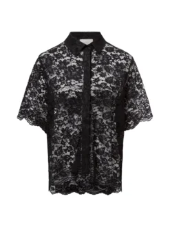 Neo Noir Damen Bluse - Lamari Lace in schwarz