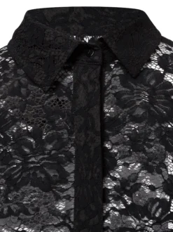 Neo Noir Damen Bluse - Lamari Lace in schwarz
