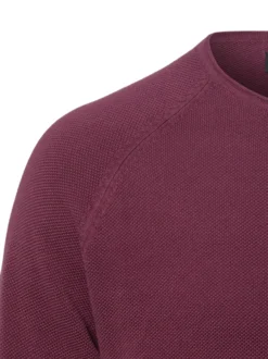 Nils Sundström Herren Strickpullover in rosenholz