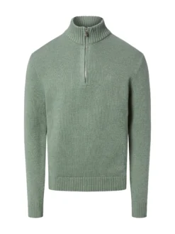 Nils Sundström Herren Strickpullover in mint