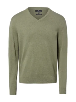 Nils Sundström Herren Strickpullover in lind