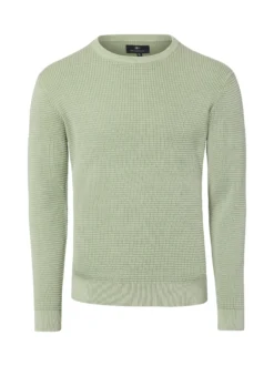Nils Sundström Herren Strickpullover in lind