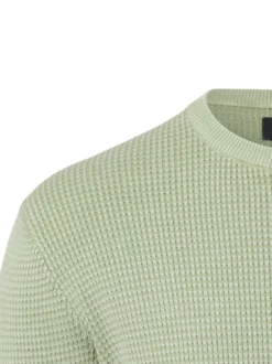 Nils Sundström Herren Strickpullover in lind
