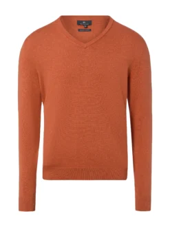Nils Sundström Herren Strickpullover in terra