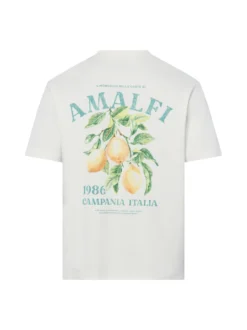 Nils Sundström Herren T-Shirt in blau weiß