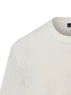 Nils Sundström Herren T-Shirt - NSTravis in ecru