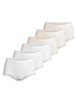 Nina von C. Damen Taillen Slip - 6er Pack Slipboutique in mehrfarbig