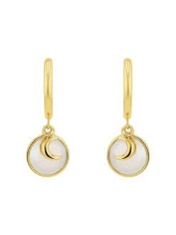 NOELANI Damen Creolen in gold