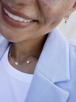 NOELANI Damen Creolen in silber
