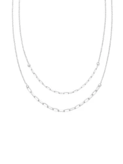 NOELANI Damen Halskette in silber