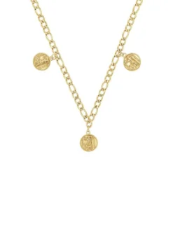 NOELANI Damen Kette mit Anhänger in gold