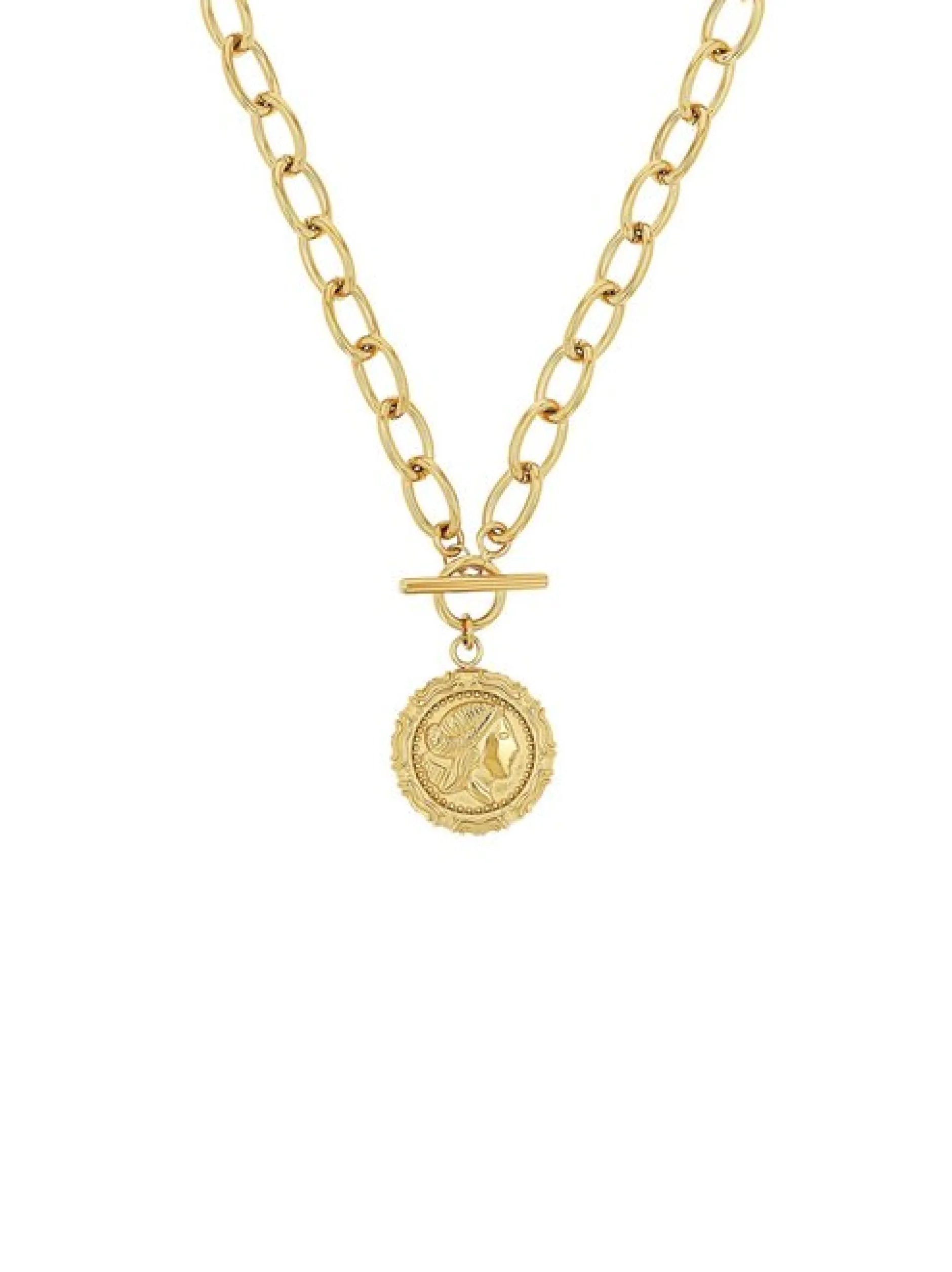 NOELANI Damen Kette mit Anhänger in gold