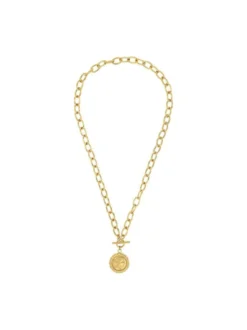 NOELANI Damen Kette mit Anhänger in gold