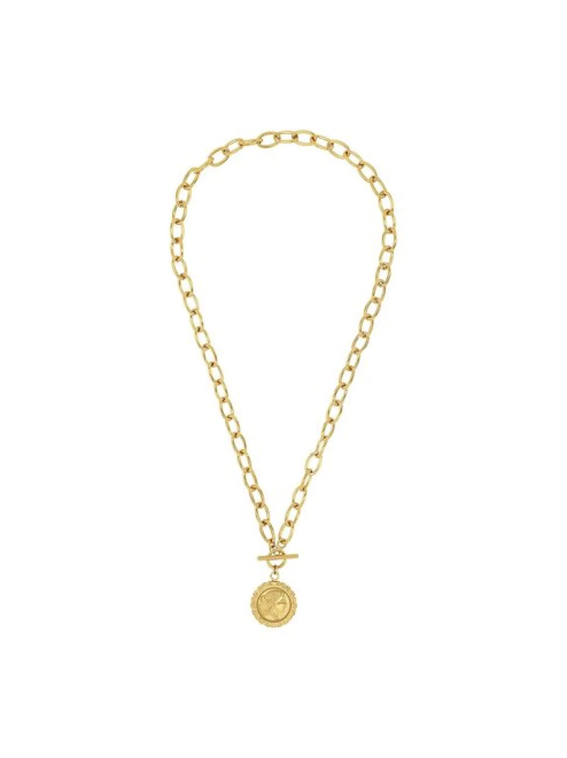 NOELANI Damen Kette mit Anhänger in gold