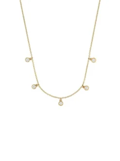 NOELANI Damen Kette mit Anhänger in gold