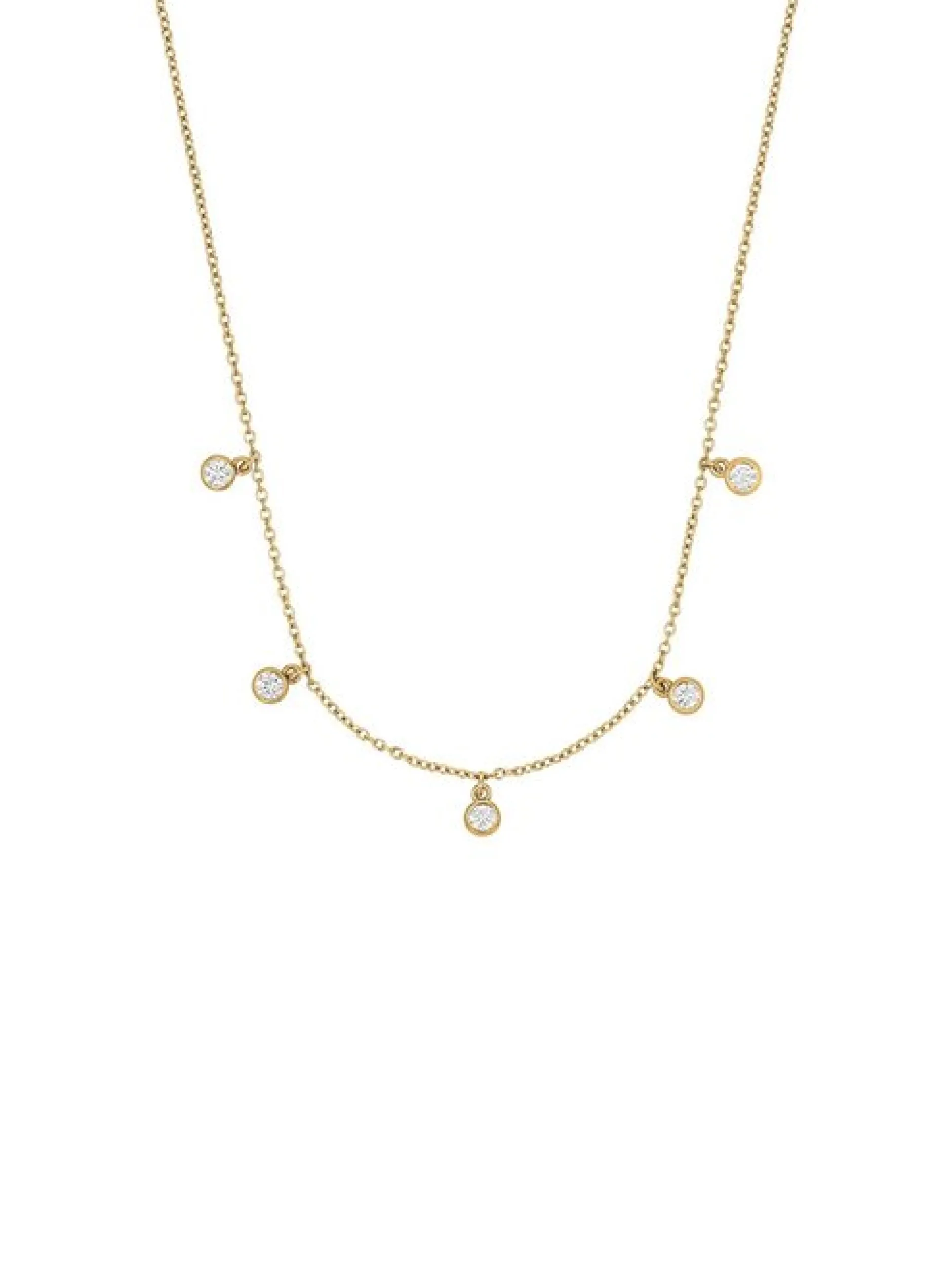 NOELANI Damen Kette mit Anhänger in gold