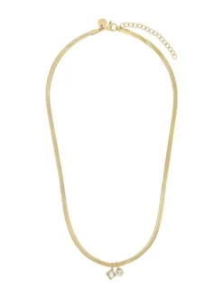 NOELANI Damen Kette mit Anhänger in gold