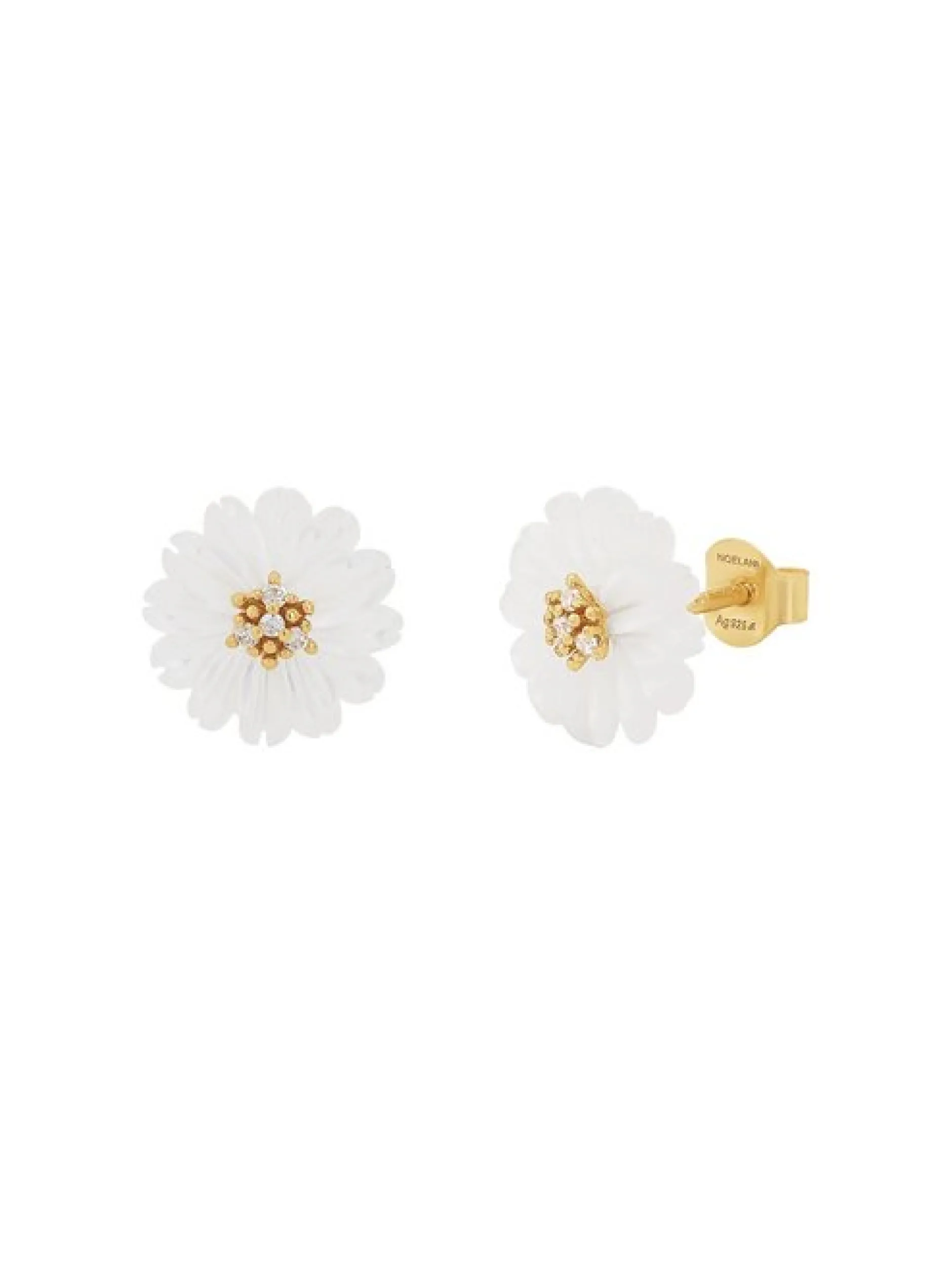 NOELANI Damen Ohrstecker in gold