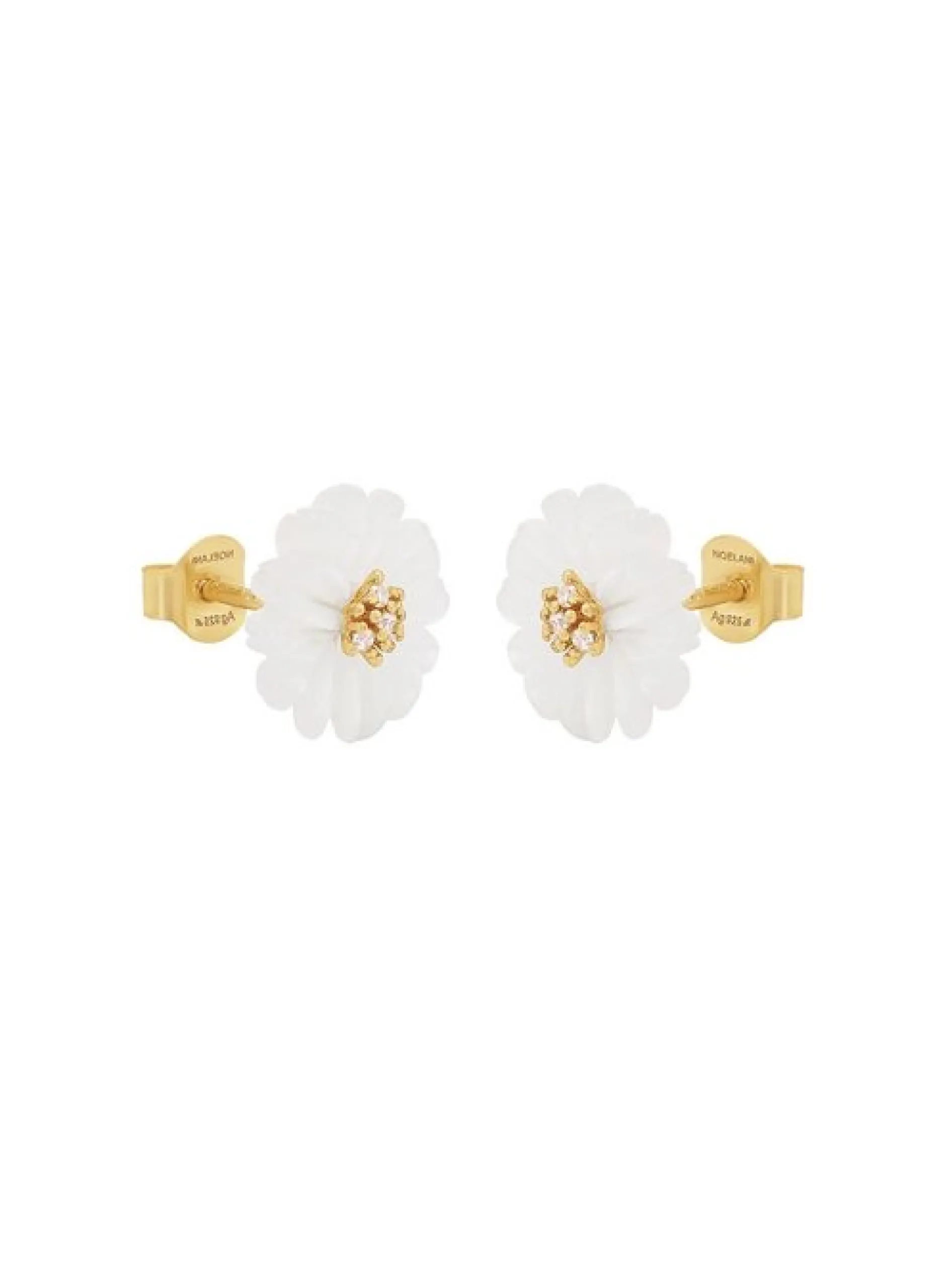 NOELANI Damen Ohrstecker in gold
