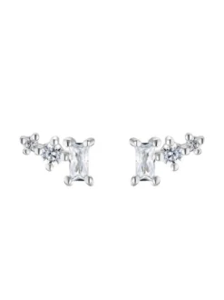 NOELANI Damen Ohrstecker in silber