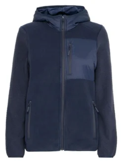 North Bend Damen Fleecejacke - NBMattea in marine