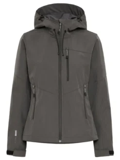 North Bend Damen Softshelljacke - NBRosa in grau