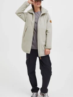 North Bend Damen Softshelljacke - NBBrenda W in grau