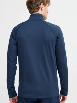 North Bend Herren Langarmshirt - NBBennet in marine
