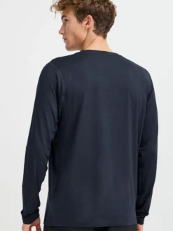 North Bend Herren Langarmshirt - NBAdreon in blau