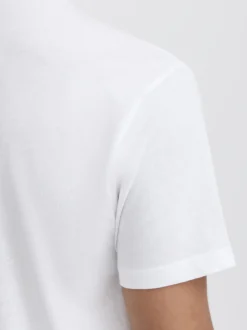 North Bend Herren Rundhalsshirt - NBGarfinkel in weiß schwarz