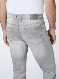 Oklahoma Jeans Herren Jeans in grau - Länge: lang