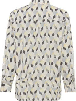 Olsen Damen Bluse in mehrfarbig - Ausschnitt: Rundhals