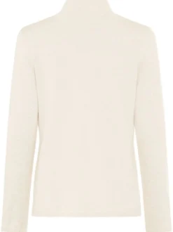 Olsen Damen Cardigan in ecru - Ausschnitt: Rundhals