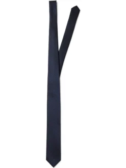 OLYMP Level Five Herren Seidenkrawatte in indigo