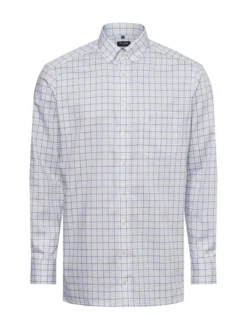 OLYMP Luxor modern fit Herren Hemd in ecru mehrfarbig