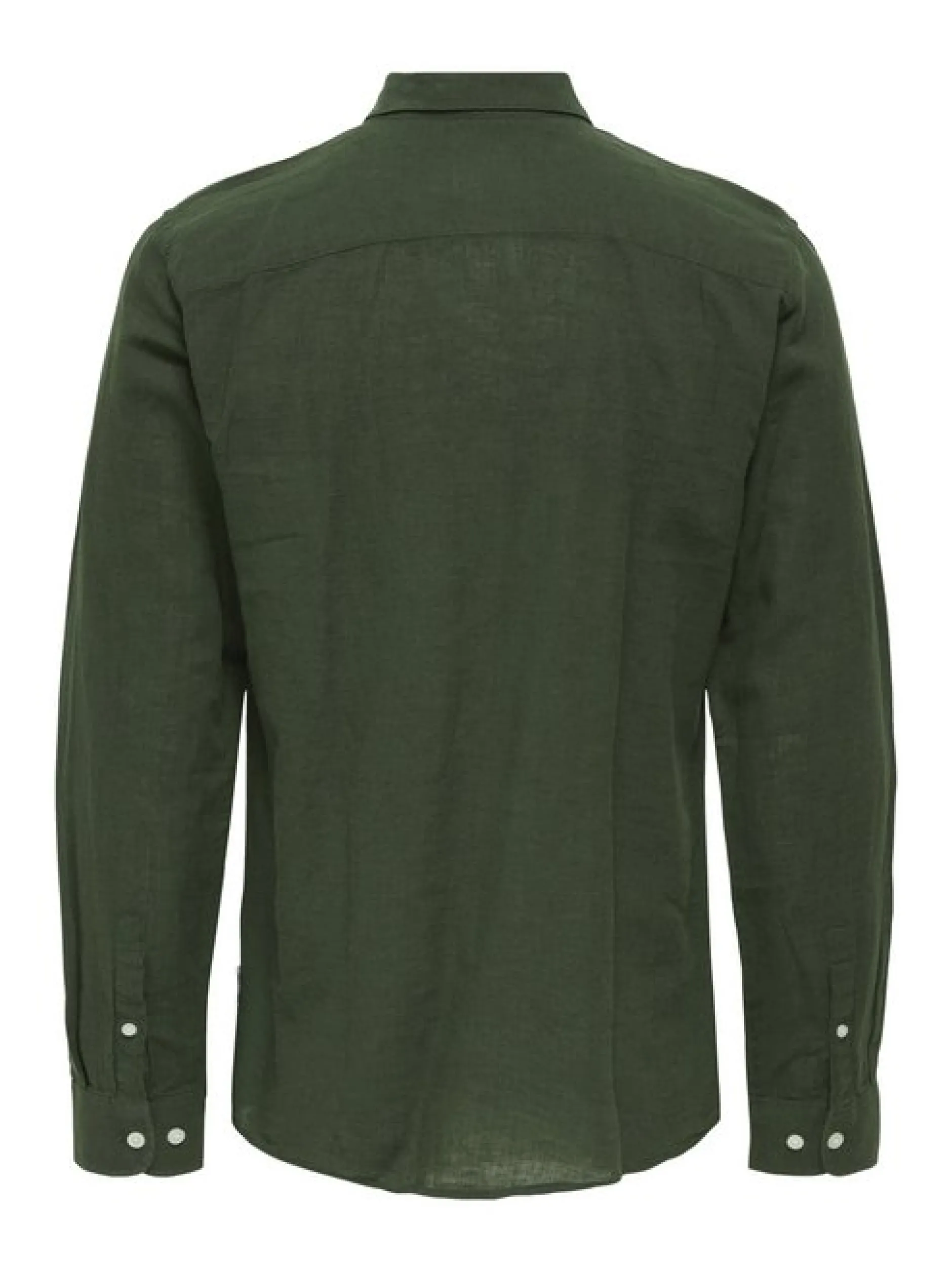 Only&Sons Herren Hemd in grün - Ärmel: langarm