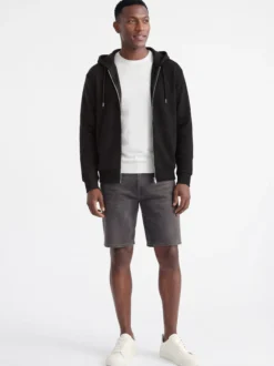 Only&Sons Herren Jeansshorts - ONSweft Box in anthrazit