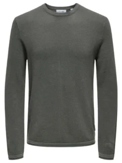 Only&Sons Herren Pullover - Felix in grau