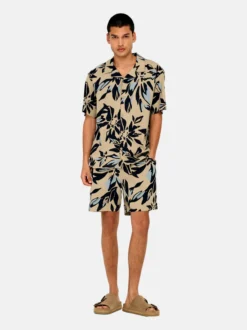 Only&Sons Herren Shorts in beige schwarz