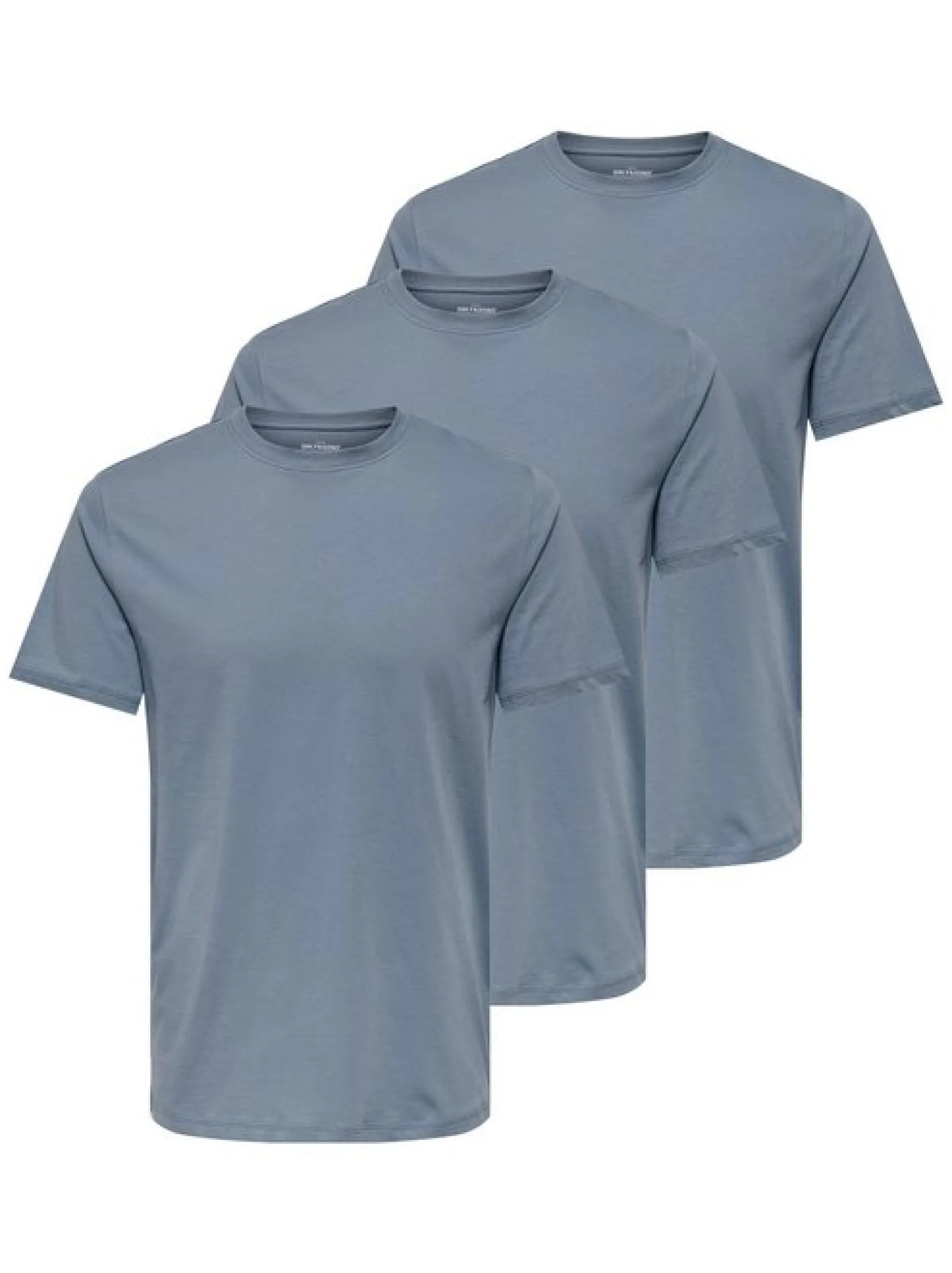 Only&Sons Herren T-Shirt - 3er Pack MAX in blau