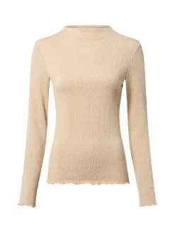 Opus Damen Langarmshirt - Somanzi in sand