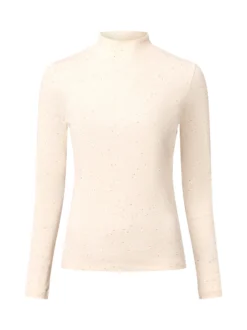 Opus Damen Langarmshirt - Suhanna in ecru