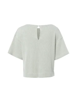 Opus Damen Shirt - Gauster in weiß schilf