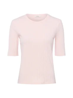 Opus Damen Shirt - Savka in rosa - Ausschnitt: Rundhals