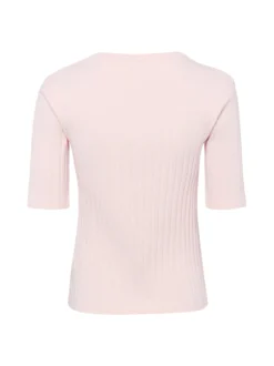 Opus Damen Shirt - Savka in rosa - Ausschnitt: Rundhals