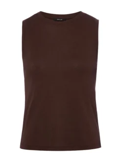 Opus Damen Tanktop - Indros in beige - Ärmel: ohne Arm