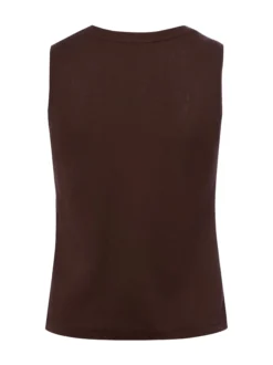 Opus Damen Tanktop - Indros in beige - Ärmel: ohne Arm