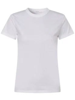 Opus Damen T-Shirt - Samun in weiß - Ärmel: kurzarm