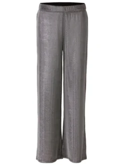 Oui Damen Hose in grau